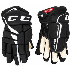 Перчатки CCM Jetspeed FT485 JR (BLK/WHT 10")