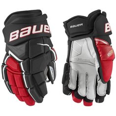 Перчатки Bauer Supreme Ultrasonic INT (BLK/RED 13") Бауэр