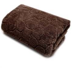 Полотенце раффи темно-коричневое Хлопок 100%, 50х90, Темно-Коричневый Tana