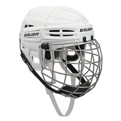 Шлем хоккейный BAUER IMS 5.0 COMBO L белый Бауэр