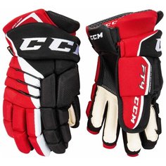 Перчатки CCM Jetspeed FT4 SR (BLK/RED/WHT 15")