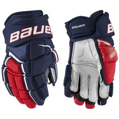 Перчатки Bauer Supreme Ultrasonic INT (NAV/RED/WHT 13") Бауэр