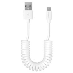 Кабель Deppa USB - microUSB (72122/72123) 1.5 м, белый