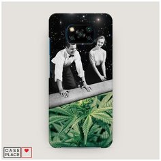 Чехол Пластиковый Xiaomi Poco X3 NFC Ковер самокрут Case Place