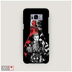 Чехол Пластиковый Samsung Galaxy S8 Черная лампочка Case Place