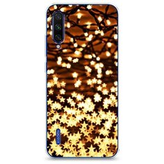 Силиконовый чехол "Новогодняя гирлянда" на Xiaomi Mi A3 / Сяоми Ми А3 Case Place