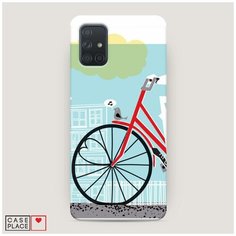 Чехол Пластиковый Samsung Galaxy A71 Хобби велосипед 9 Case Place