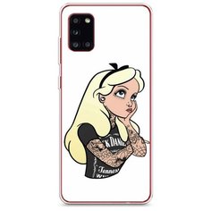 Силиконовый чехол "Белоснежка в татуировках" на Samsung Galaxy A31 / Самсунг Галакси А31 Case Place