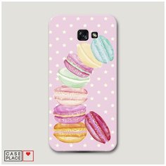 Чехол Пластиковый Samsung Galaxy A7 2017 Пирамидка макарони Case Place