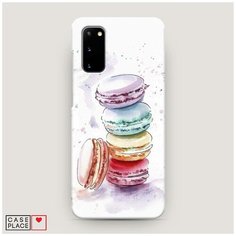Чехол Пластиковый Samsung Galaxy S20 Пирамидка макарони 2 Case Place