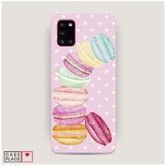 Чехол Пластиковый Samsung Galaxy A31 Пирамидка макарони Case Place
