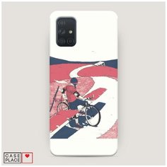 Чехол Пластиковый Samsung Galaxy A71 Хобби велосипед 4 Case Place