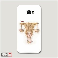 Чехол Пластиковый Samsung Galaxy A7 2017 Весы прическа Case Place