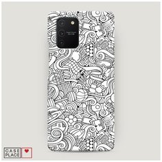 Чехол Пластиковый Samsung Galaxy S10 Lite Бильярдная мозаика Case Place