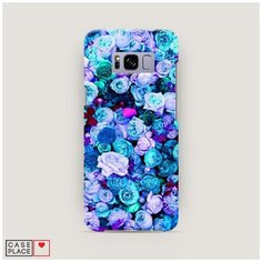 Чехол Пластиковый Samsung Galaxy S8 Цветочный ковер Case Place