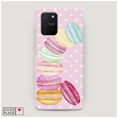 Чехол Пластиковый Samsung Galaxy A91 Пирамидка макарони Case Place