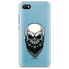 Силиконовый чехол "Череп в маске" на Xiaomi Redmi 6A / Сяоми Редми 6А Case Place