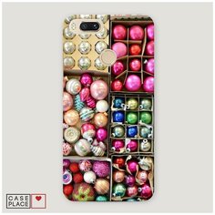 Чехол Пластиковый Xiaomi Mi 5X Елочные игрушки Case Place