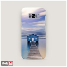 Чехол Пластиковый Samsung Galaxy S8 Домик на воде Case Place