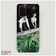 Чехол Пластиковый Samsung Galaxy S20 Plus Ковер самокрут Case Place