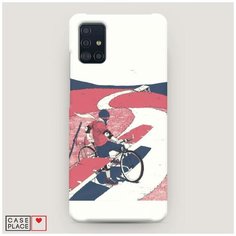 Чехол Пластиковый Samsung Galaxy A51 Хобби велосипед 4 Case Place