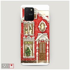 Чехол Пластиковый Samsung Galaxy A91 Пряничный домик Case Place