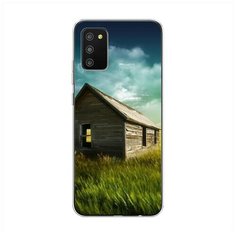 Силиконовый чехол "Домик в поле" на Samsung Galaxy A02s / Самсунг Галакси A02s Case Place