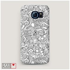 Чехол Пластиковый Samsung Galaxy S7 Бильярдная мозаика Case Place