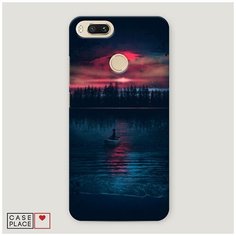 Чехол Пластиковый Xiaomi Mi 5X Лодка в закате Case Place
