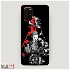 Чехол Пластиковый Samsung Galaxy S20 Plus Черная лампочка Case Place
