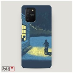 Чехол Пластиковый Samsung Galaxy A91 Хобби велосипед 5 Case Place