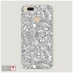 Чехол Пластиковый Xiaomi Mi 5X Бильярдная мозаика Case Place