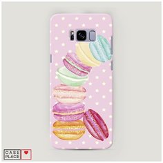 Чехол Пластиковый Samsung Galaxy S8 Plus Пирамидка макарони Case Place