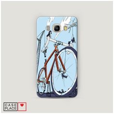 Чехол Пластиковый Samsung Galaxy J7 2016 Хобби велосипед 10 Case Place