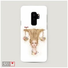 Чехол Пластиковый Samsung Galaxy S9 Plus Весы прическа Case Place