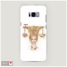 Чехол Пластиковый Samsung Galaxy S8 Plus Весы прическа Case Place