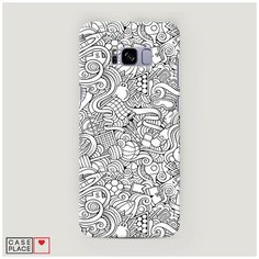 Чехол Пластиковый Samsung Galaxy S8 Plus Бильярдная мозаика Case Place