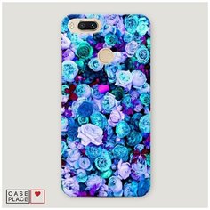 Чехол Пластиковый Xiaomi Mi A1 Цветочный ковер Case Place
