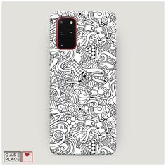 Чехол Пластиковый Samsung Galaxy S20 Plus Бильярдная мозаика Case Place