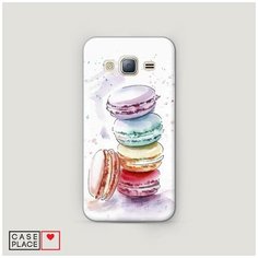 Чехол Пластиковый Samsung Galaxy J3 2016 Пирамидка макарони 2 Case Place