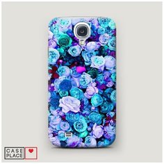 Чехол Пластиковый Samsung Galaxy S4 Цветочный ковер Case Place