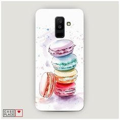Чехол Пластиковый Samsung Galaxy A6 Plus Пирамидка макарони 2 Case Place
