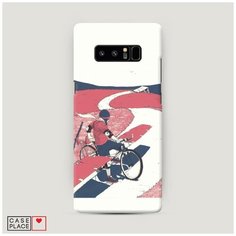 Чехол Пластиковый Samsung Galaxy Note 8 Хобби велосипед 4 Case Place