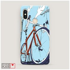 Чехол Пластиковый Xiaomi Redmi Note 5/Note 5 Pro Хобби велосипед 10 Case Place
