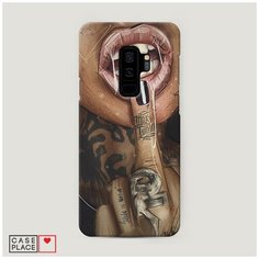 Чехол Пластиковый Samsung Galaxy S9 Plus Девушка с татуировками Case Place