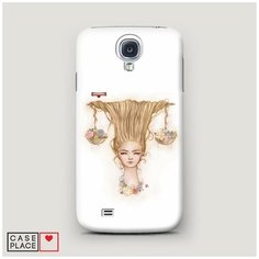 Чехол Пластиковый Samsung Galaxy S4 Весы прическа Case Place