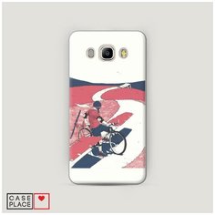 Чехол Пластиковый Samsung Galaxy J7 2016 Хобби велосипед 4 Case Place