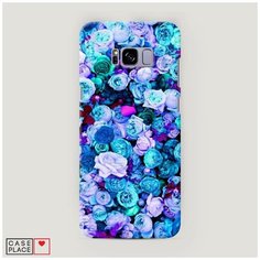 Чехол Пластиковый Samsung Galaxy S8 Plus Цветочный ковер Case Place