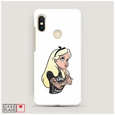 Чехол Пластиковый Xiaomi Redmi Note 5/Note 5 Pro Белоснежка в татуировках Case Place