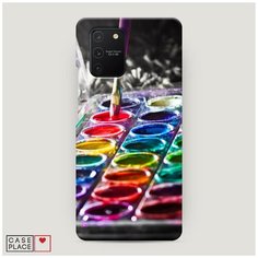 Чехол Пластиковый Samsung Galaxy A91 Палитра красок Case Place